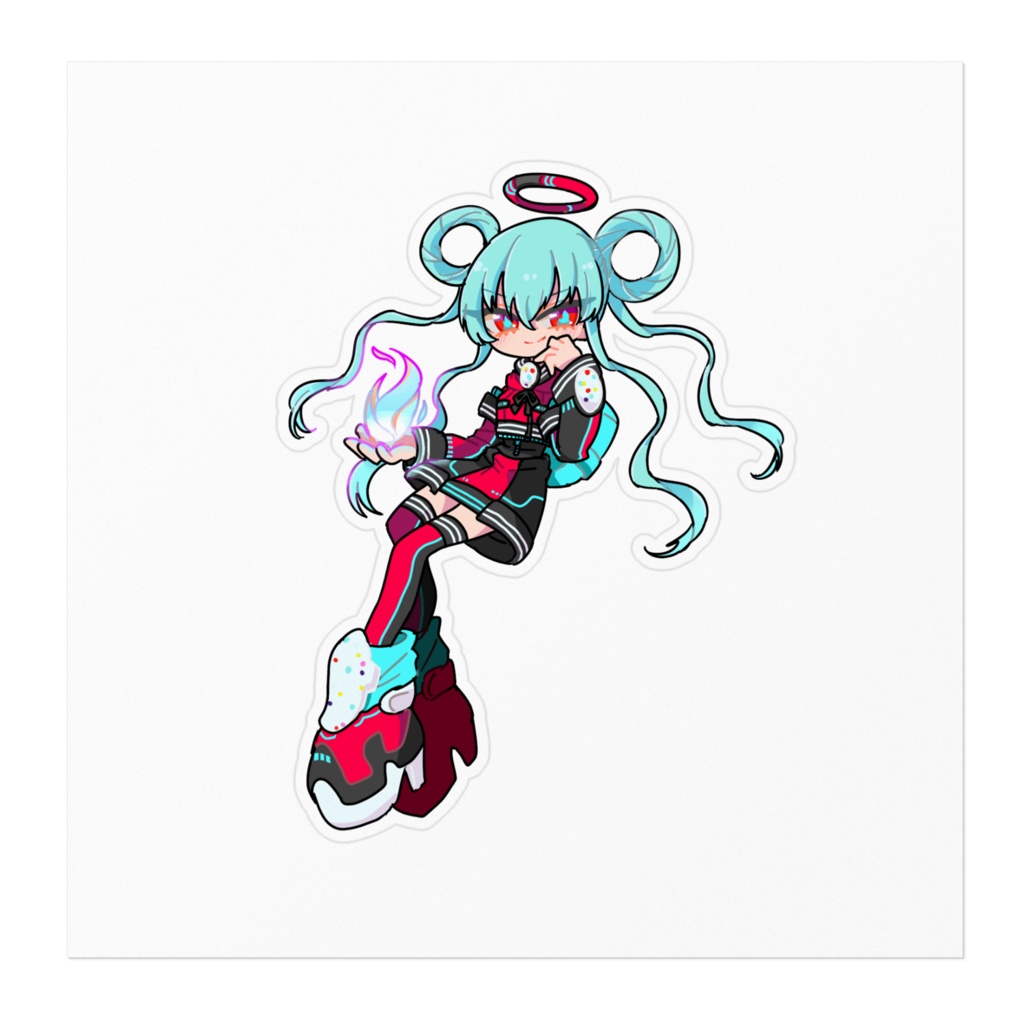 ニコリカニコカ 竹巻いみて ステッカー