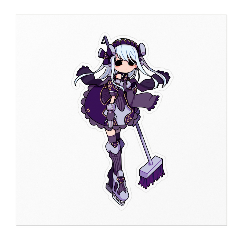 ニコリカニコカ 枕木よよか ステッカー