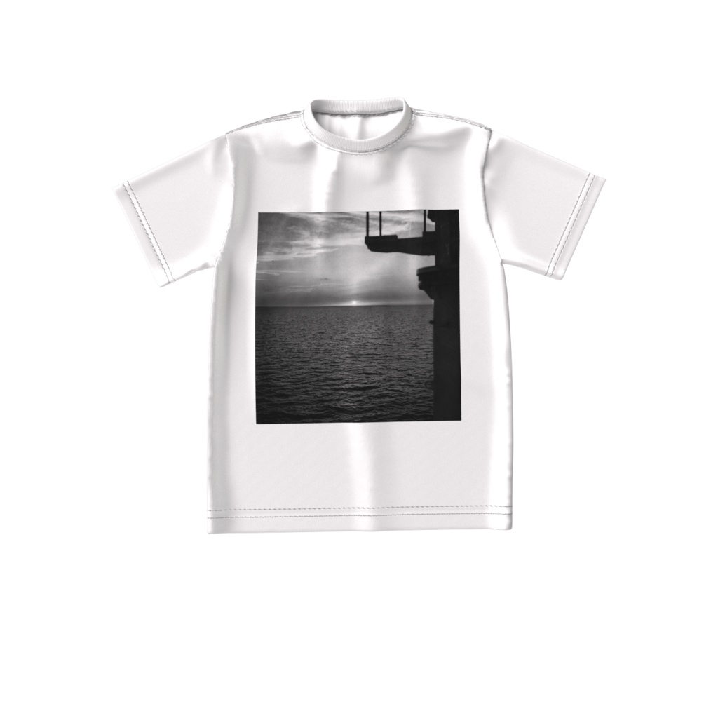  BIgcaffenol T-shirt sea (6×6)