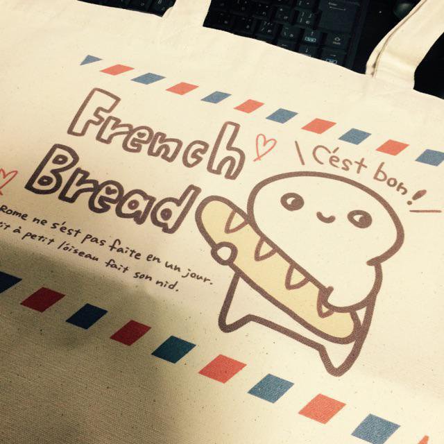 フランスパン戦士トートバッグ