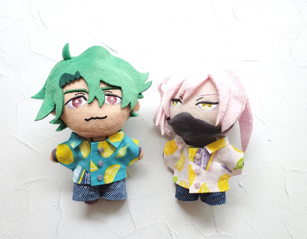 レモネード柄シャツ