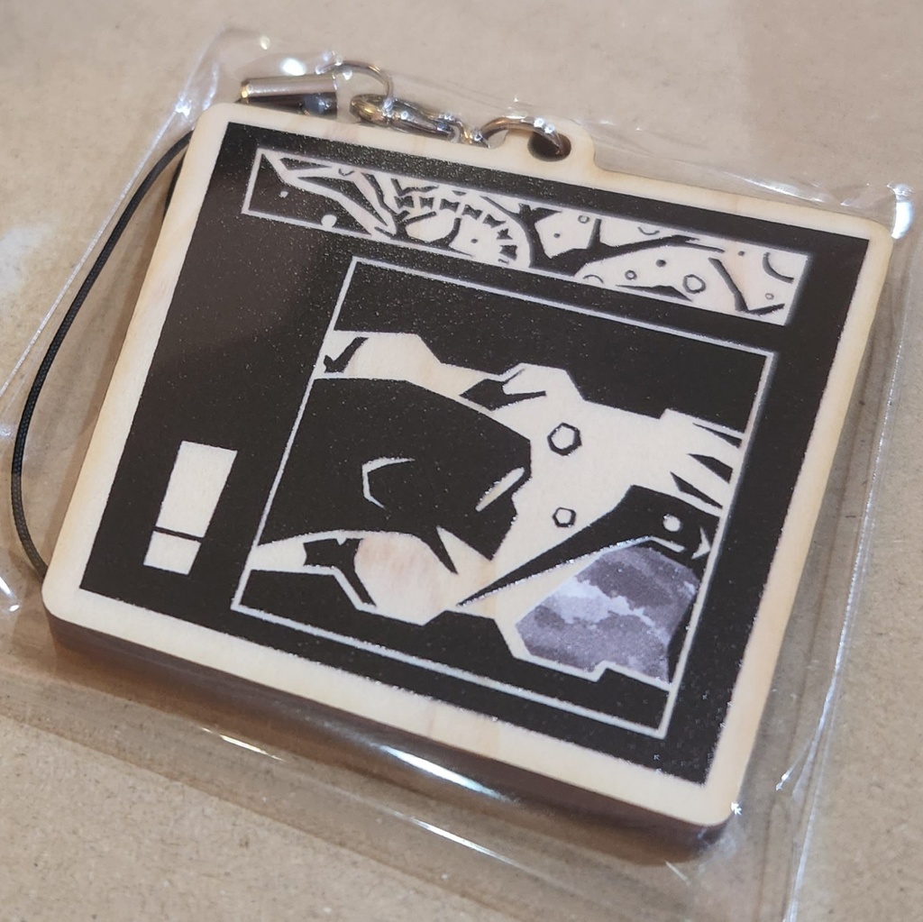 水袋さんウッドストラップ