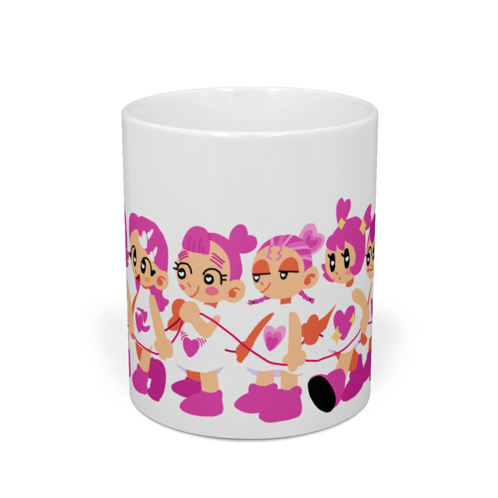 ハート娘ちゃんマグカップ
