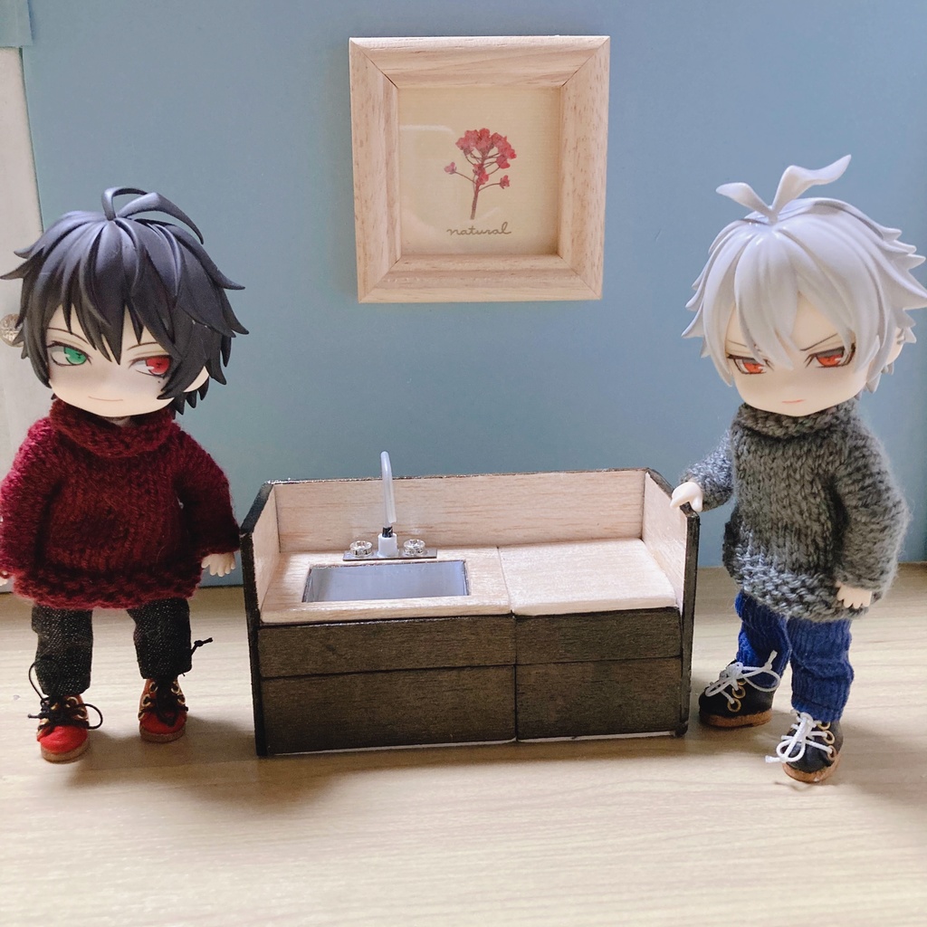 【ミニサイズ】アイランドキッチン