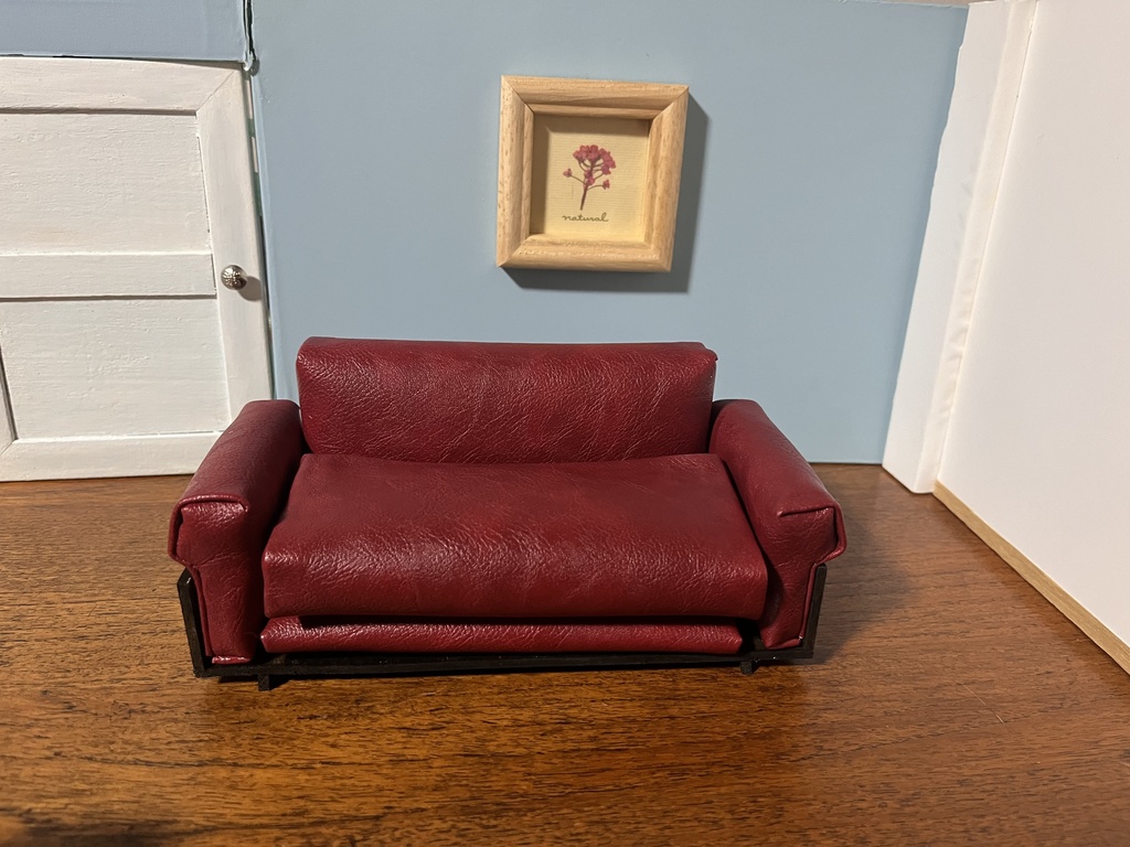 ふたりがけレザーソファ