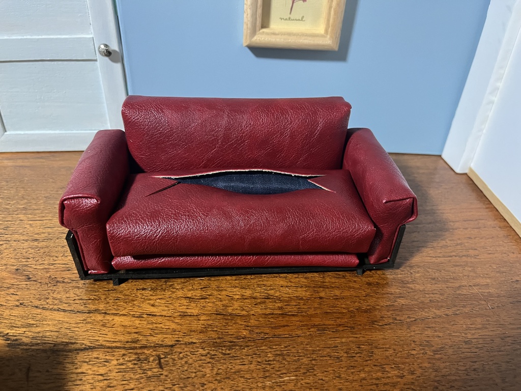 ふたりがけレザーソファ