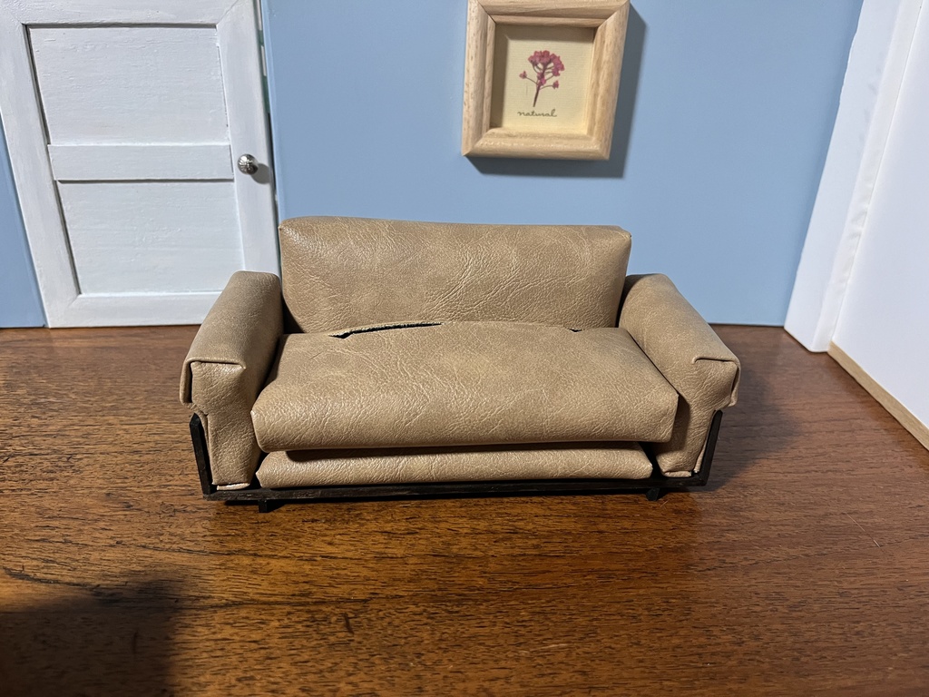 ふたりがけレザーソファ