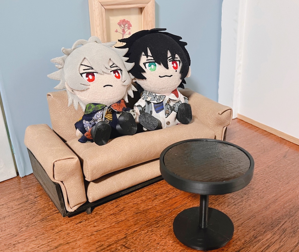 ふたりがけレザーソファ