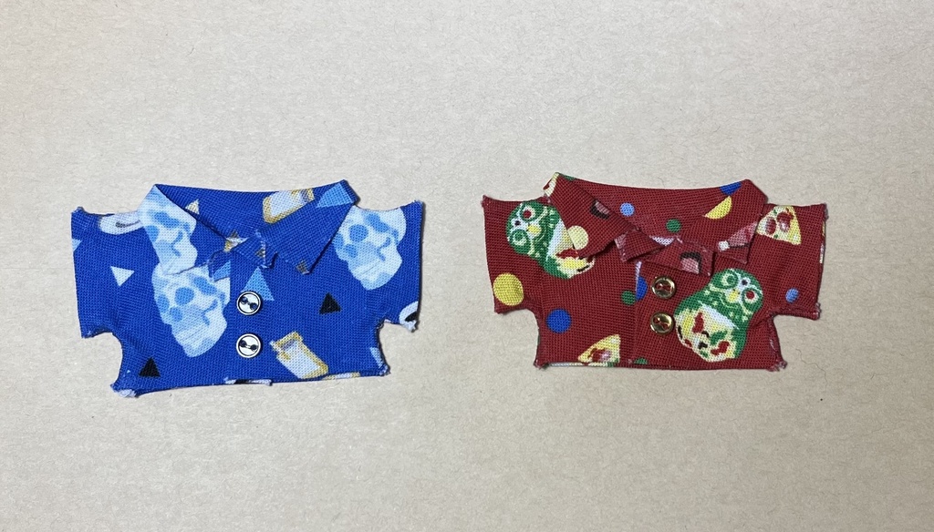 柄シャツペアセット