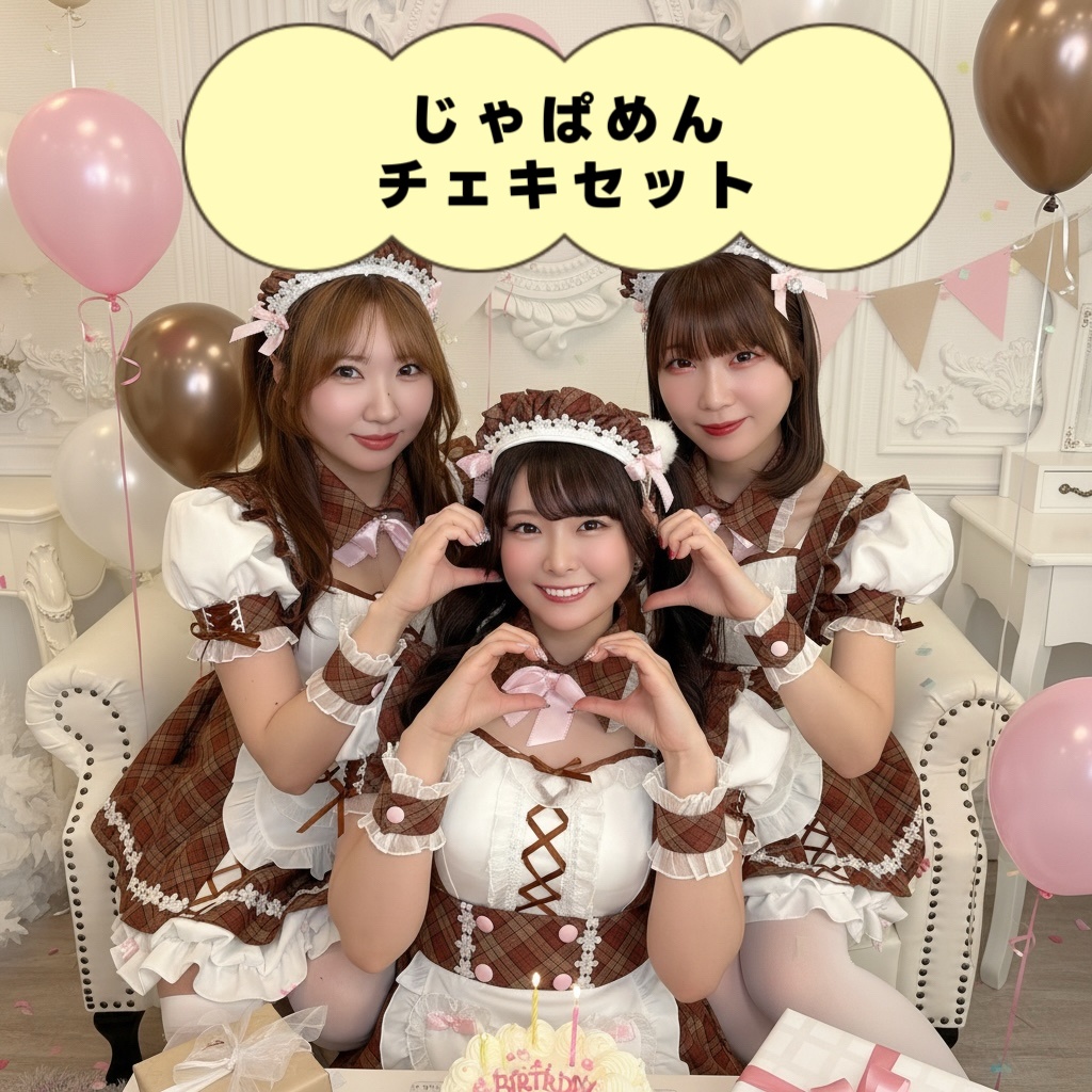 3/15じゃぱめん/チェキ(集合・セット)