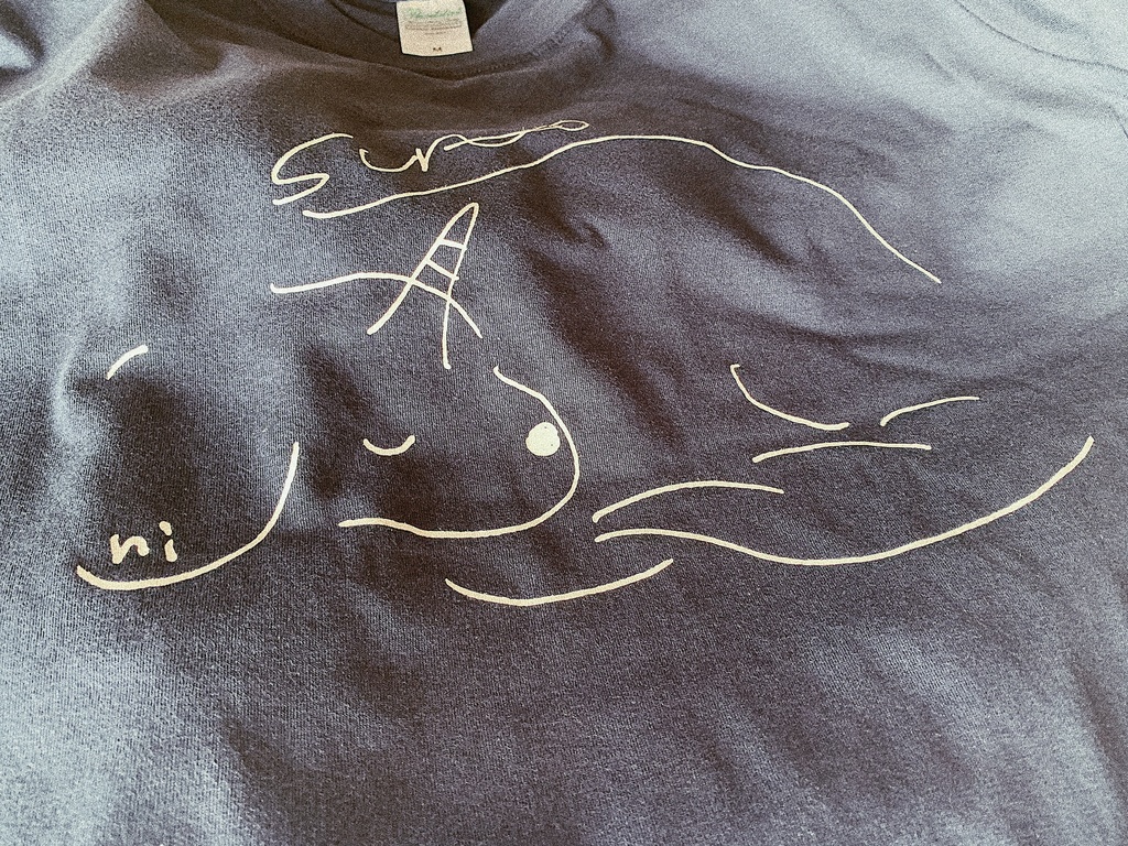 おやすみイヌコーンTシャツ