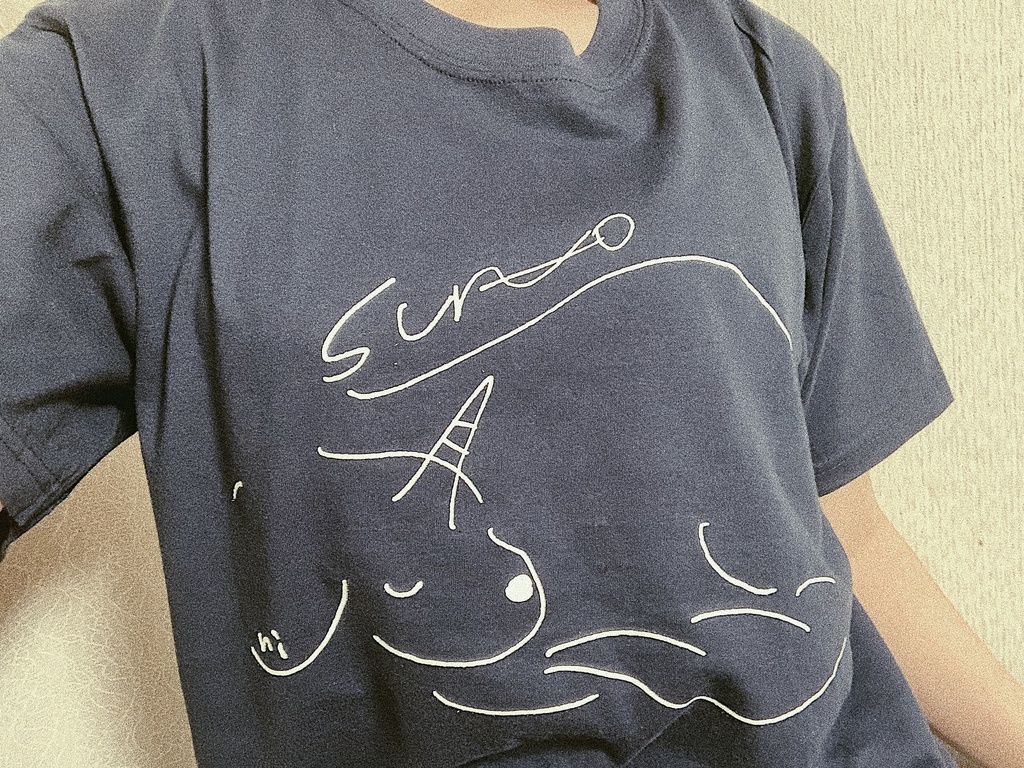 おやすみイヌコーンTシャツ