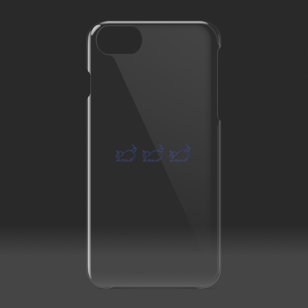 イヌコーンの興味津々iPhoneケース