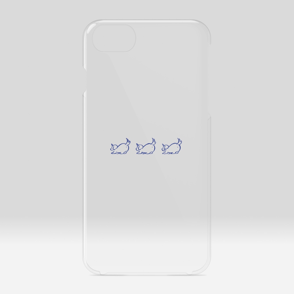 イヌコーンの興味津々iPhoneケース