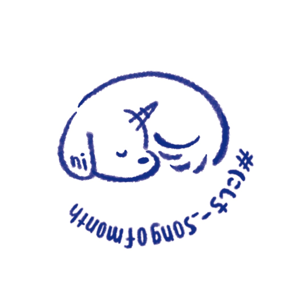 イヌコーンの3色ステッカー