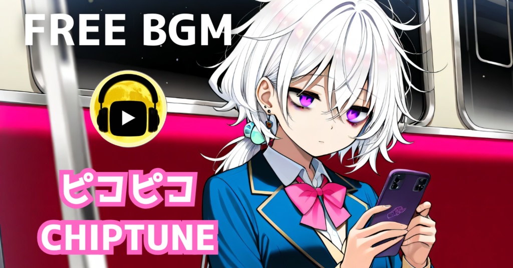 【フリーBGM】ピコピコ電子音⚡中毒SNS💓 | Fast Chiptune × Hyper Cute Beats | Gaming Music | Royalty Free