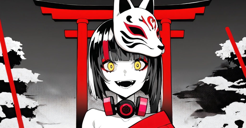 【フリーBGM】Mad Fox Princess - 狂狐ノ神舞 | Speedcore / Hyper Electro / Vocaloid Style