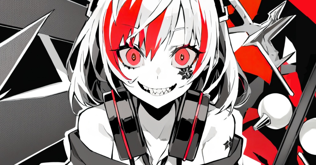 【フリーBGM】Crimson Trigger Heart - 紅ノ咆哮 | Cyber Rock / Speedcore / Hyper Electro / Vocaloid Style