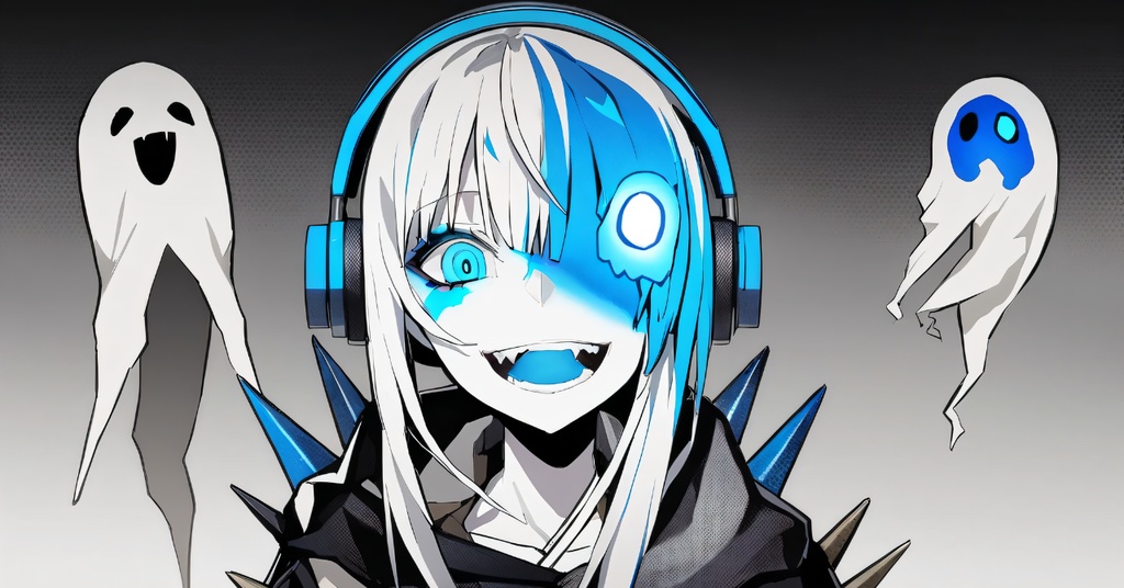 【フリーBGM】Ghost Syndrome - 狂魂ノ隻眼 | Ethereal Darkcore / Speedcore / Hyper Electro / Vocaloid Style