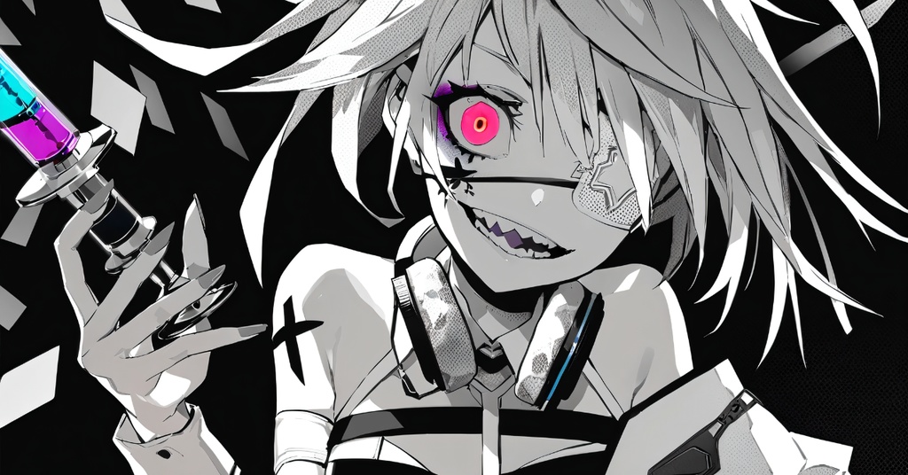 【フリーBGM】Psycho Addiction Cyber - 狂酔ノ快楽 | Psycore / Speedcore / Hyper Electro / Vocaloid Style