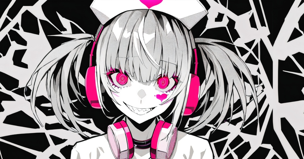 【フリーBGM】Chopper Nurse Syndrome - 狂心ノハート | Psycho Cute / Speedcore / Hyper Electro / Vocaloid Style