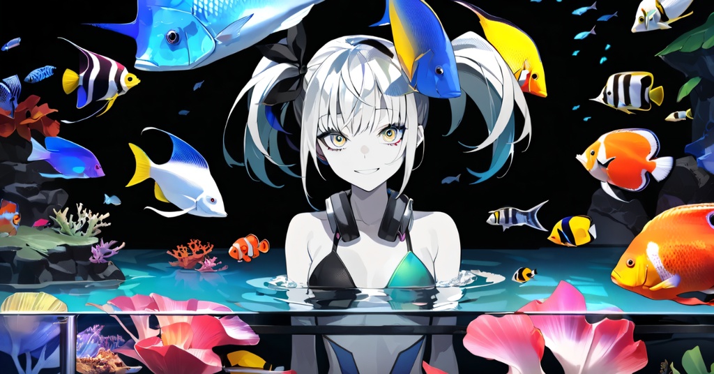 Crystal Piano & Dark Electro | Abyssal Bloom - 深海ノ天使 (Deep Sea Dream) | No Copyright Music