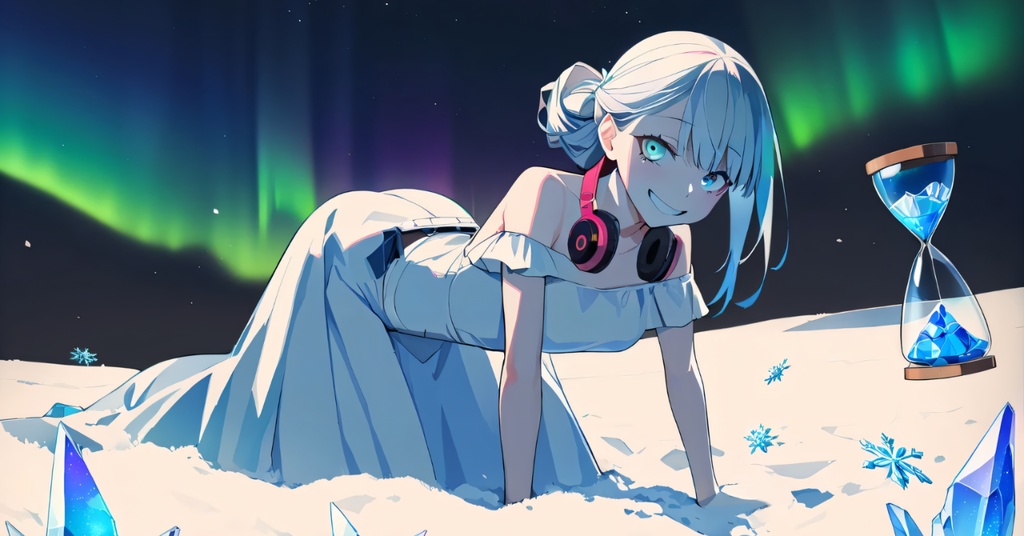 Crystal Piano & Hypnotic Breakcore | Aurora Whisper - 雪原ノ共鳴 (Resonance of Snow) | No Copyright Music