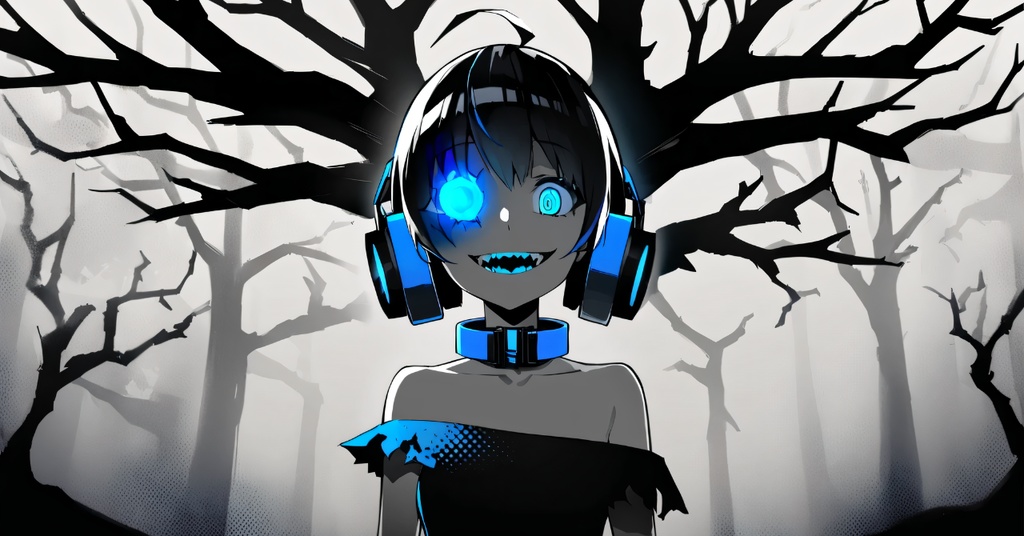 Horror Breakcore | Haunted Circuit - 蒼眼ノ覚醒 | No Copyright Music