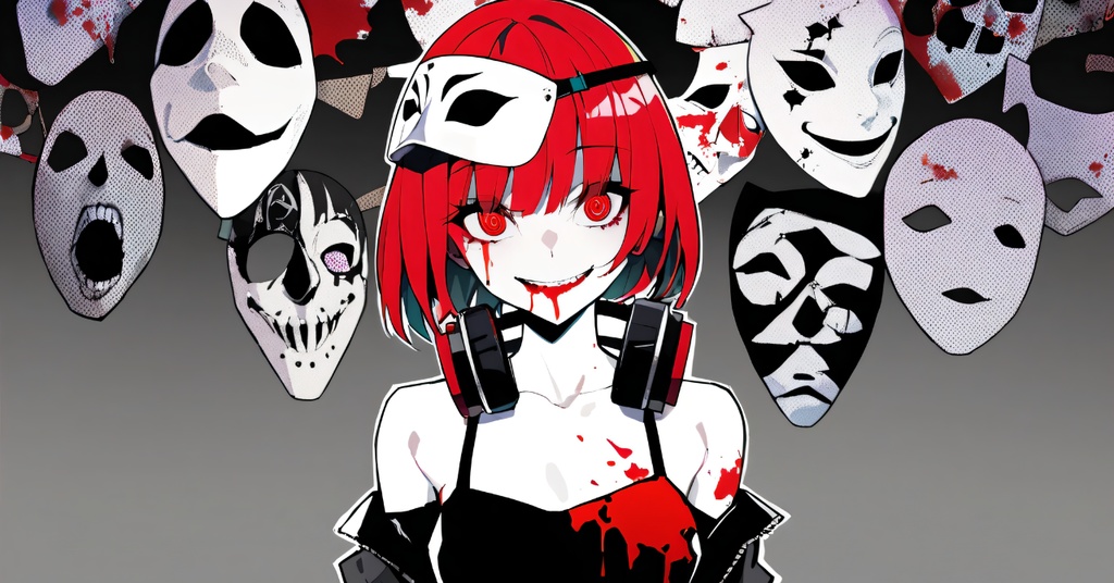 Insane Breakcore | Psycho Mask - 仮面ノ暴走 | No Copyright Music