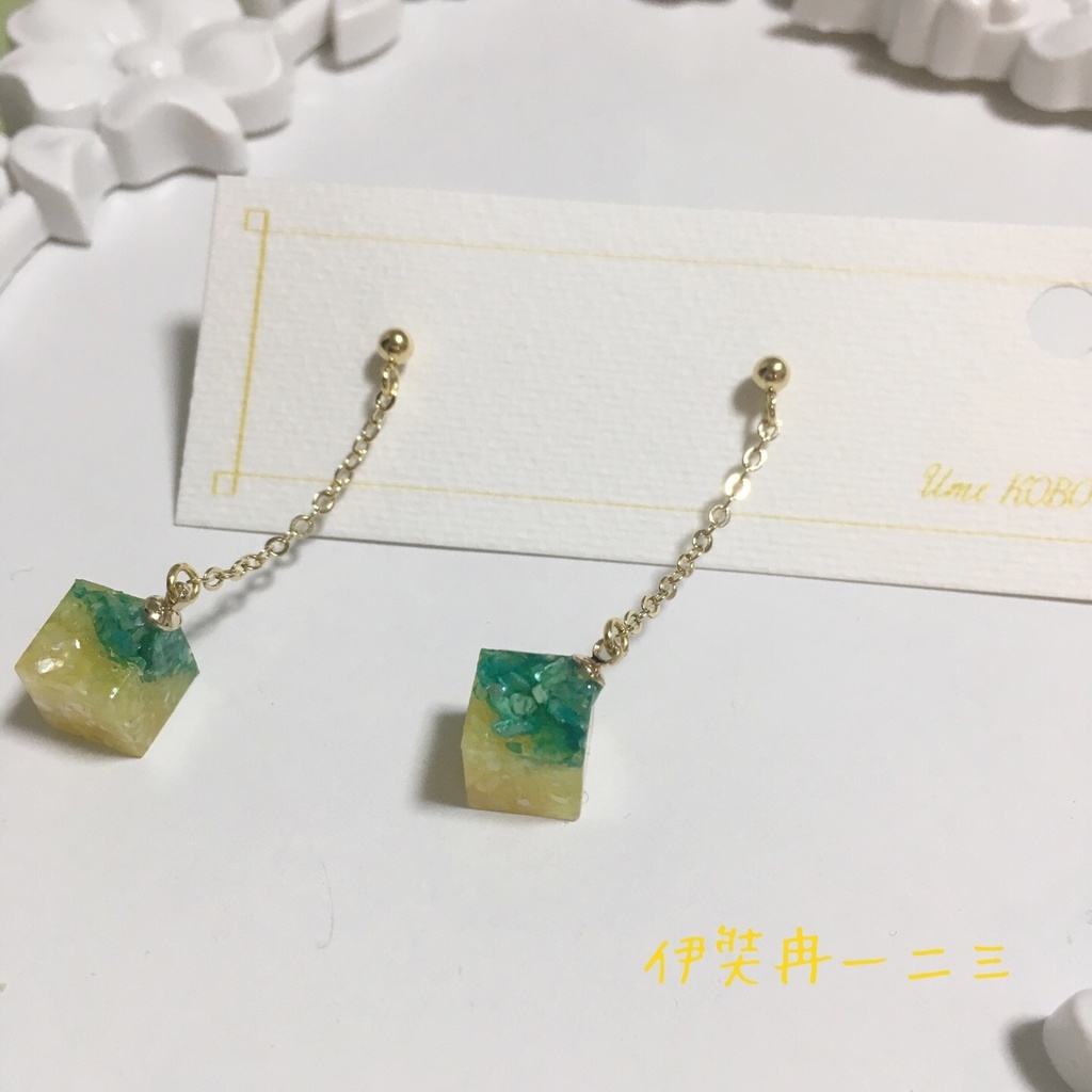 【hpmi】麻天狼/神宮寺寂雷/観音坂独歩/伊弉冉一二三/イメージピアス【キューブ】