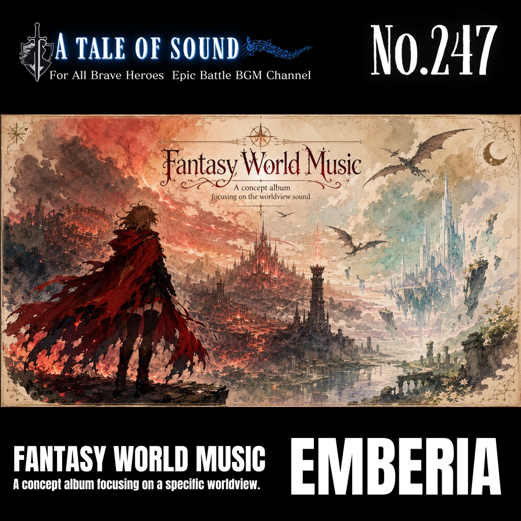 【A tale of sound】Epic Battle Music Mix Capture 247