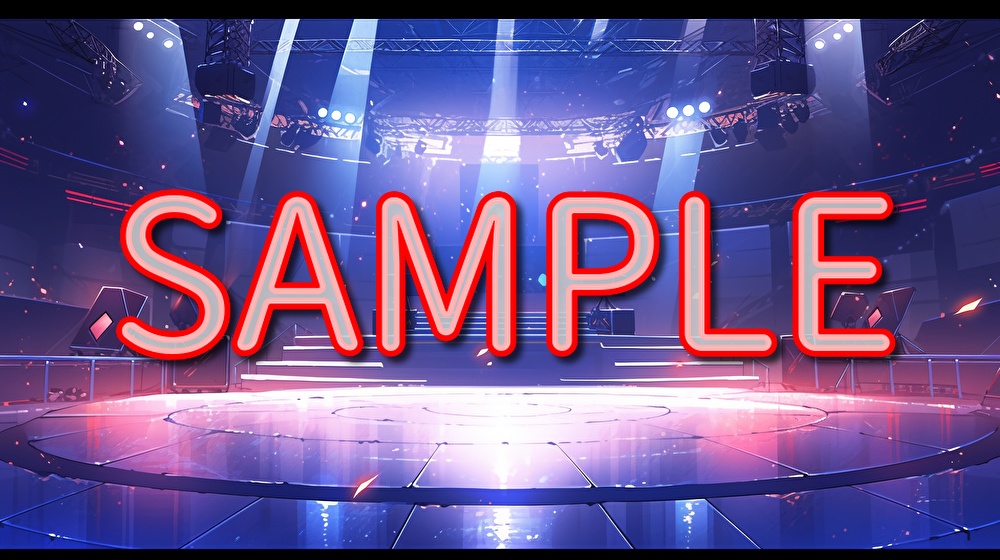 【フリー素材】ライブステージイラスト素材集【全121枚】【AI生成】