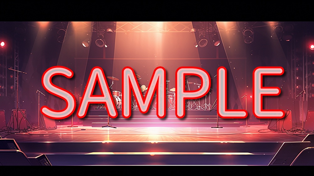 【フリー素材】ライブステージイラスト素材集【全121枚】【AI生成】