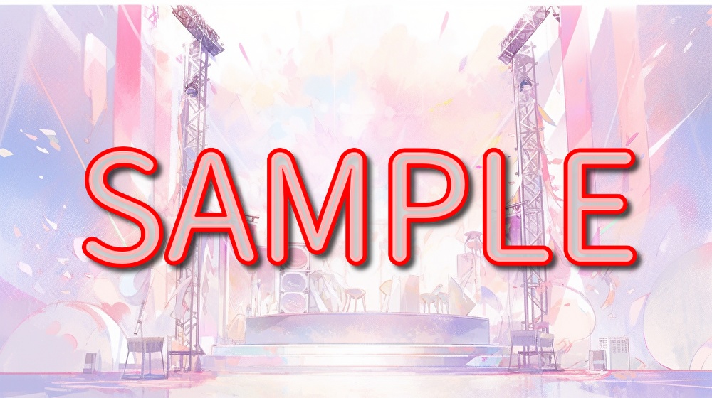 【フリー素材】ライブステージイラスト素材集【全121枚】【AI生成】