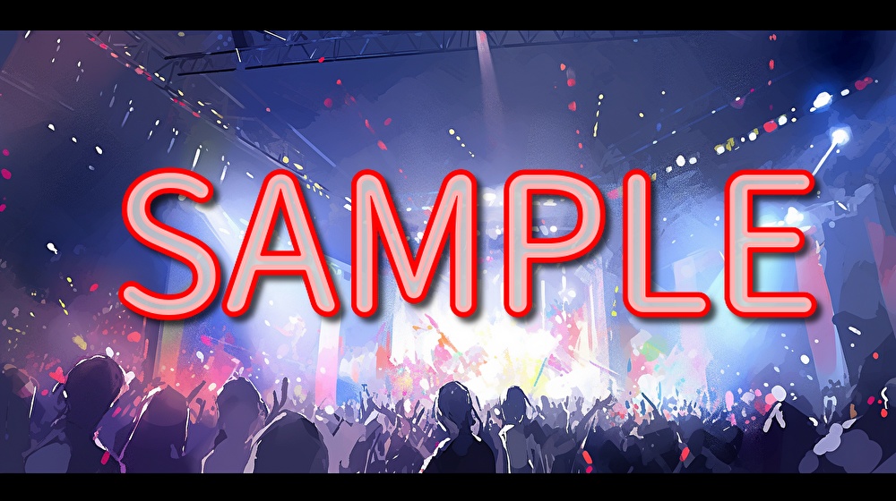 【フリー素材】ライブステージイラスト素材集【全121枚】【AI生成】