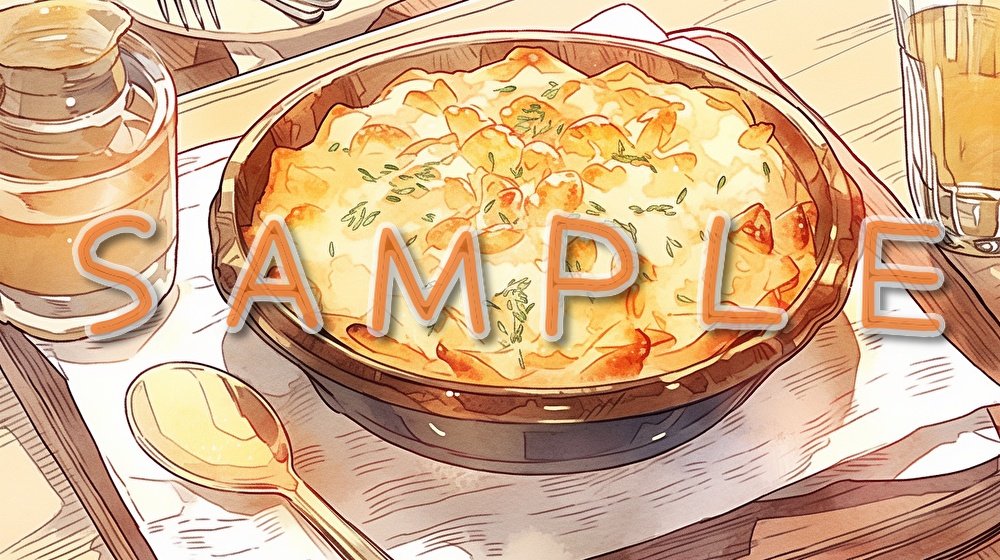 【著作権フリー】食事のシーン素材集【全115枚】【AI生成】