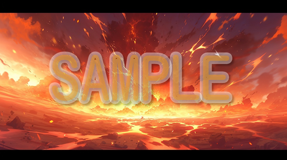 【著作権フリー】炎の演出イラスト素材集【全76枚】【AI生成】