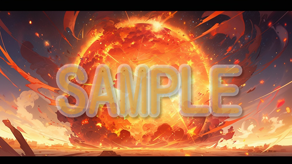 【著作権フリー】炎の演出イラスト素材集【全76枚】【AI生成】