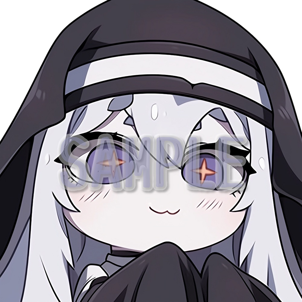 【支援者用】シスターアイコン集【全15枚】【AI生成】