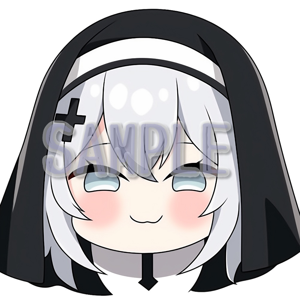 【支援者用】シスターアイコン集【全15枚】【AI生成】