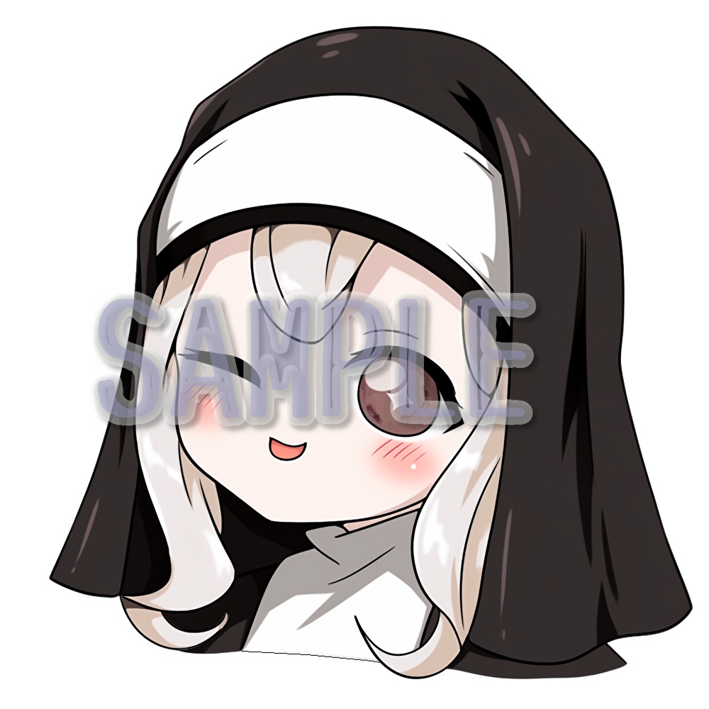 【支援者用】シスターアイコン集【全15枚】【AI生成】