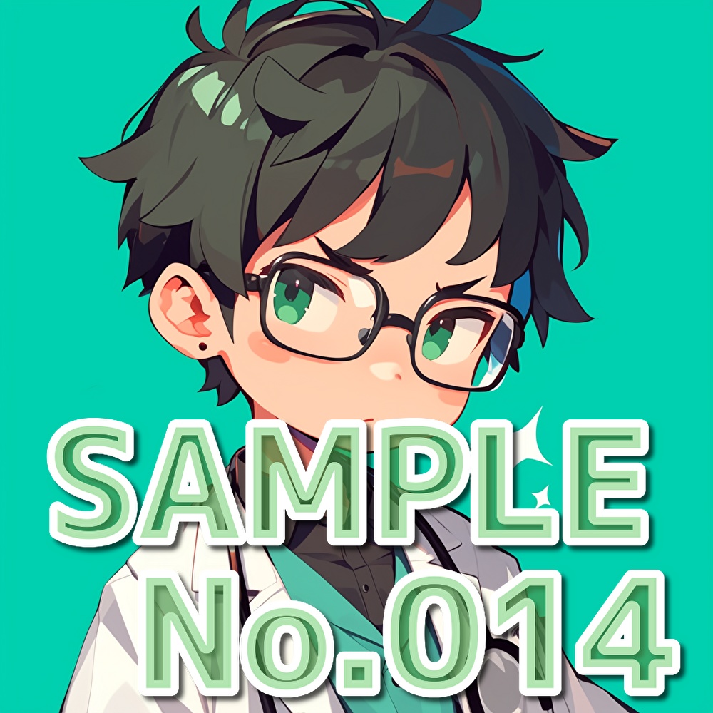 【支援者用】医者アイコン【全20枚】