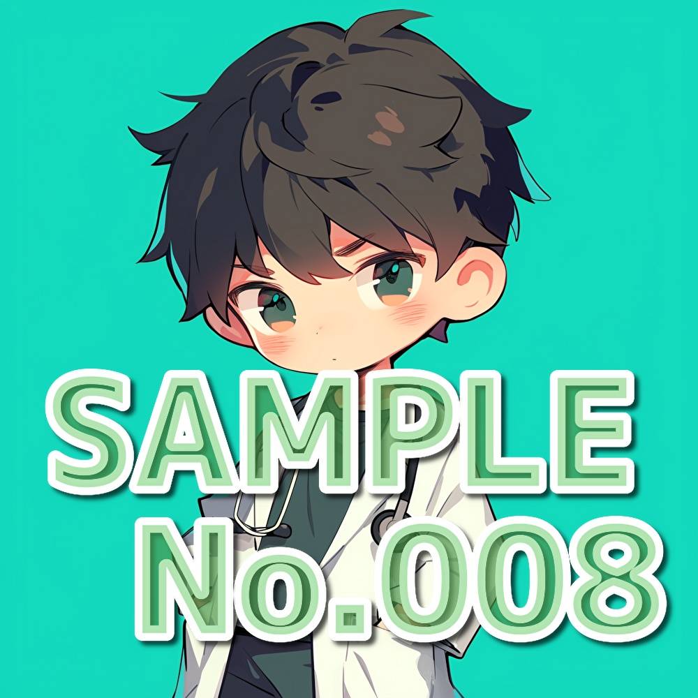 【支援者用】医者アイコン【全20枚】