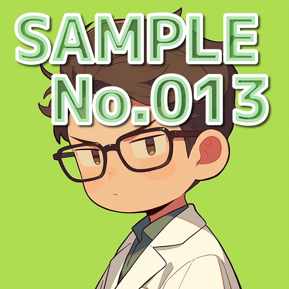 【支援者用】医者アイコン【全20枚】