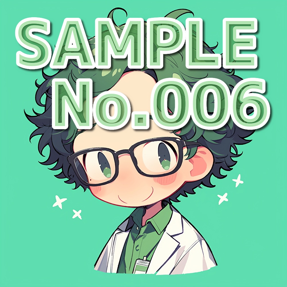 【支援者用】医者アイコン【全20枚】