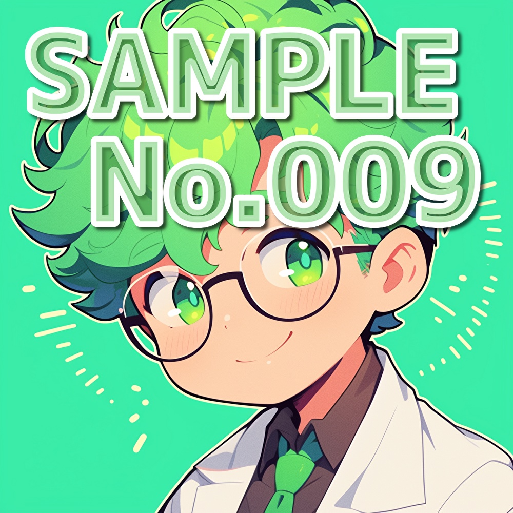 【支援者用】医者アイコン【全20枚】