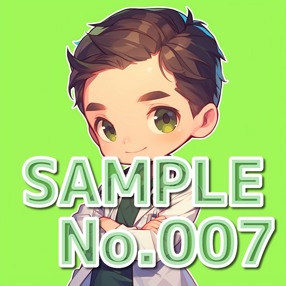 【支援者用】医者アイコン【全20枚】