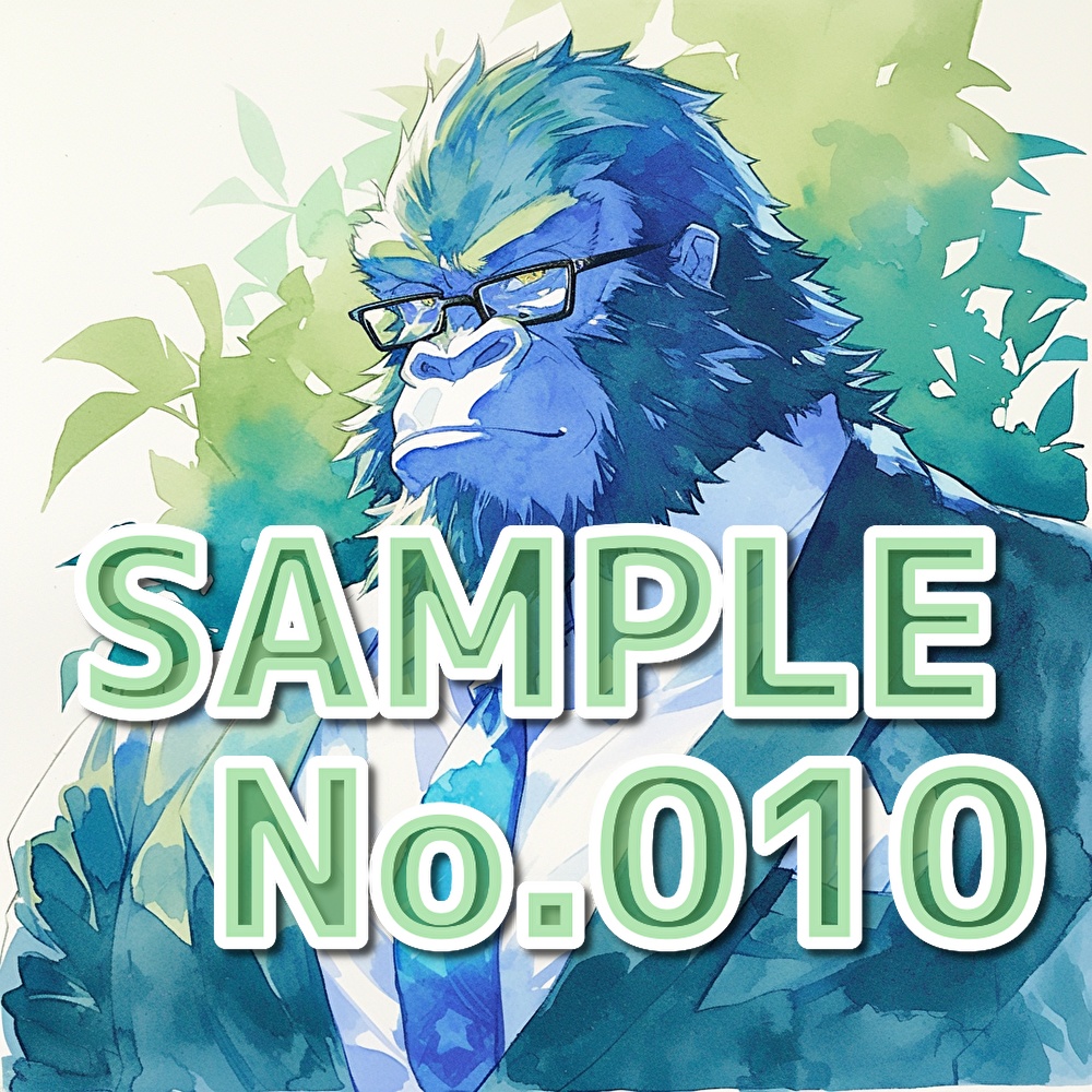 支援者用ゴリライラスト集【全15枚】【AI生成】