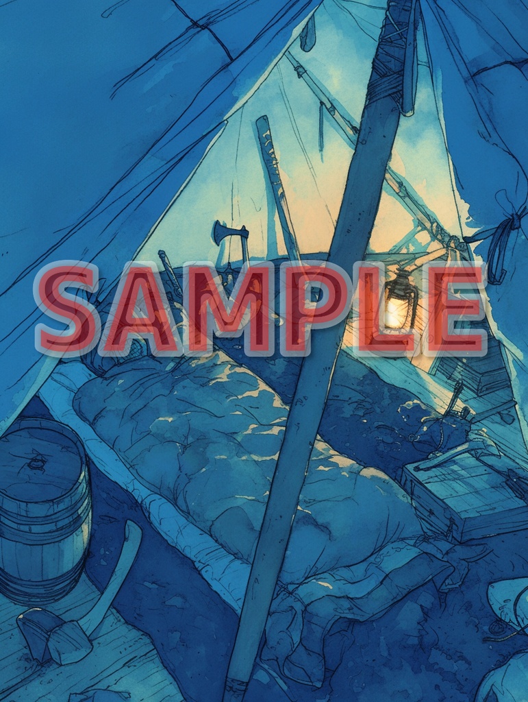 【著作権フリー】キャンプテントイラスト素材集【全65枚】【AI生成】