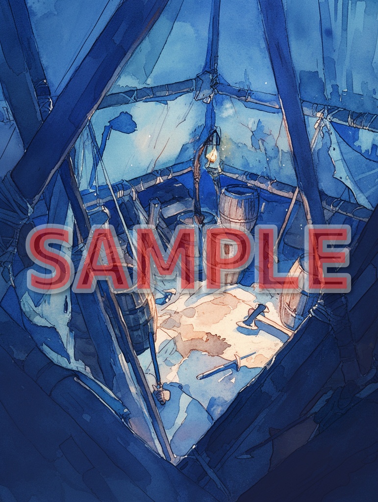 【著作権フリー】キャンプテントイラスト素材集【全65枚】【AI生成】